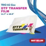 DTF Trio A3 Size 11.7x16.5" Transfer Film